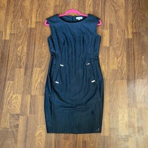 Calvin Klein - Denim Business Dress - Size 4